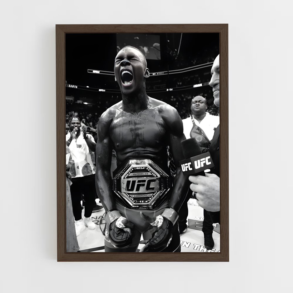 Poster Israel adesanya – affiche MMA (vue 5)